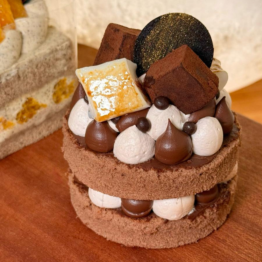 麻糬特濃朱古力蛋糕(切件)