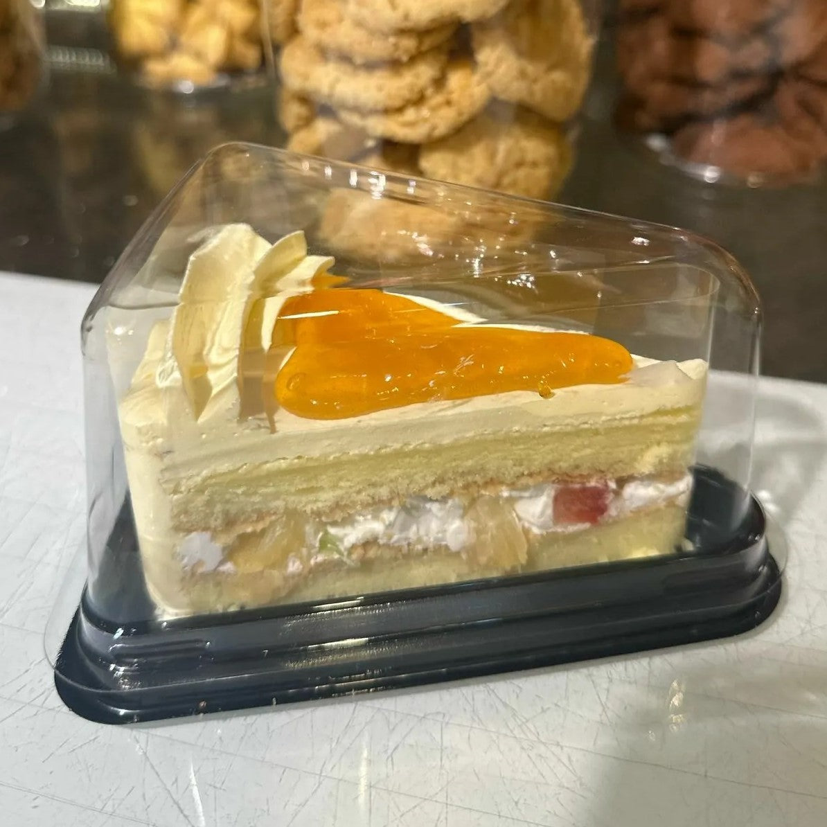 黃梅醬蛋糕切件