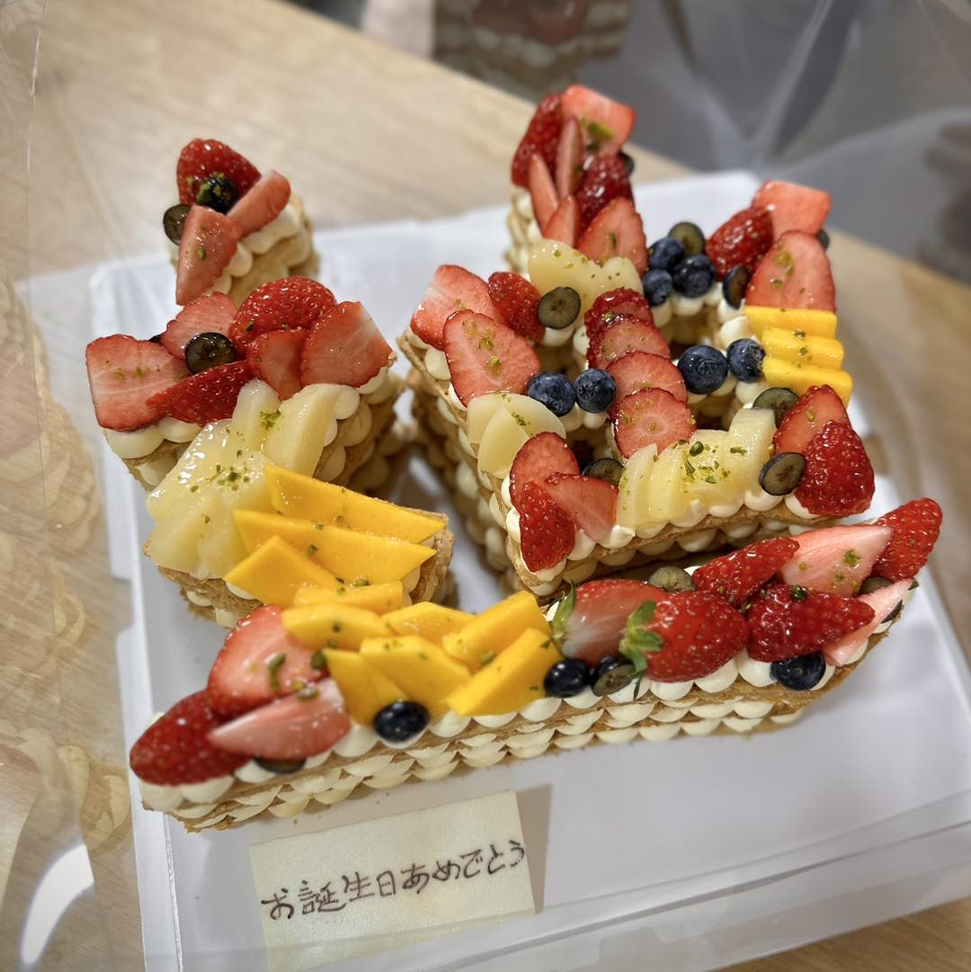 數字造型蛋糕