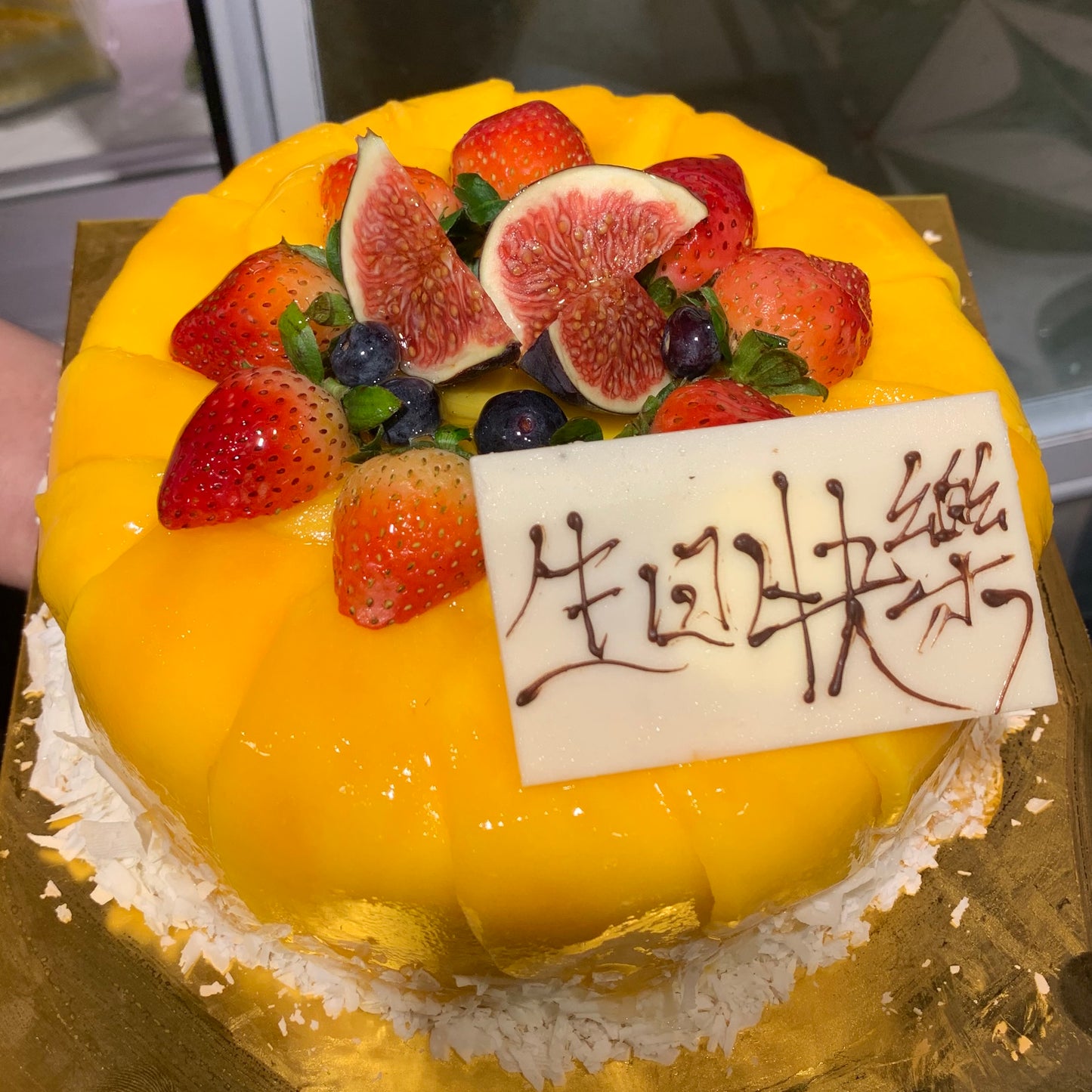 芒果忌廉蛋糕