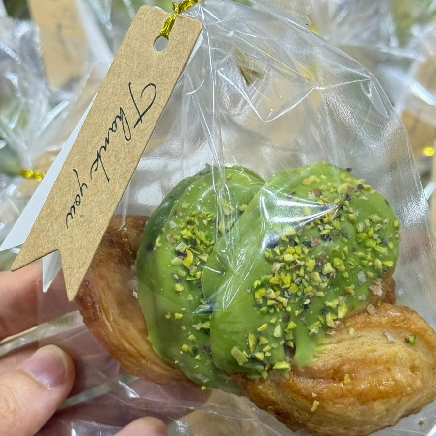 5cm開心果蝴蝶酥兩片(獨立包裝)
