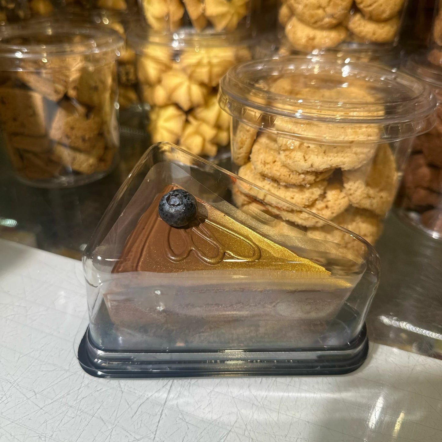 朱古力慕絲蛋糕切件