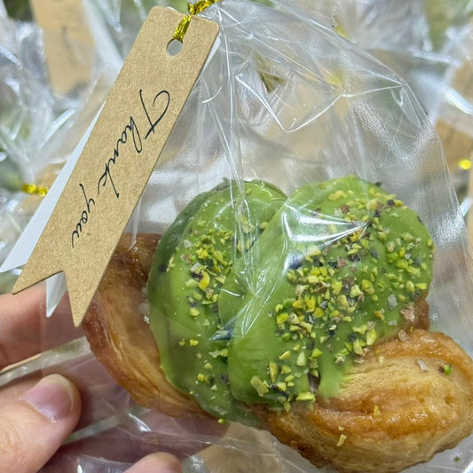 5cm開心果蝴蝶酥兩片(獨立包裝)